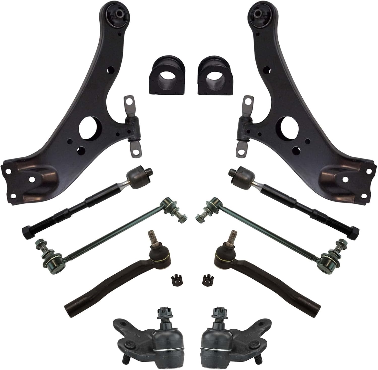 TRQ Front Steering & Suspension Kit for 2011-2020 Toyota Sienna