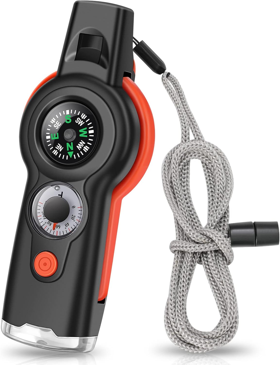 Outdoor Safety Whistle - 7-in-1 Survival Tool