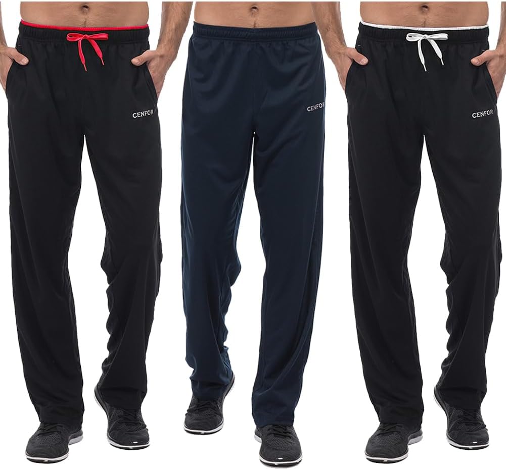 CENFOR Men's Sweatpants for Athletic Jogging and Casual Wear