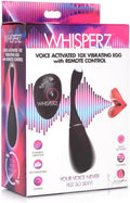 Whisperz Voice Activated 10X Vibrating Egg With Remote - Discreet