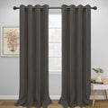 Easy-Going Blackout Curtains 52x108 in Taupe - Insulated Room