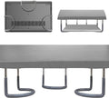 Under Desk Laptop Mount - 3 Pack Rack Organizer for Laptops
