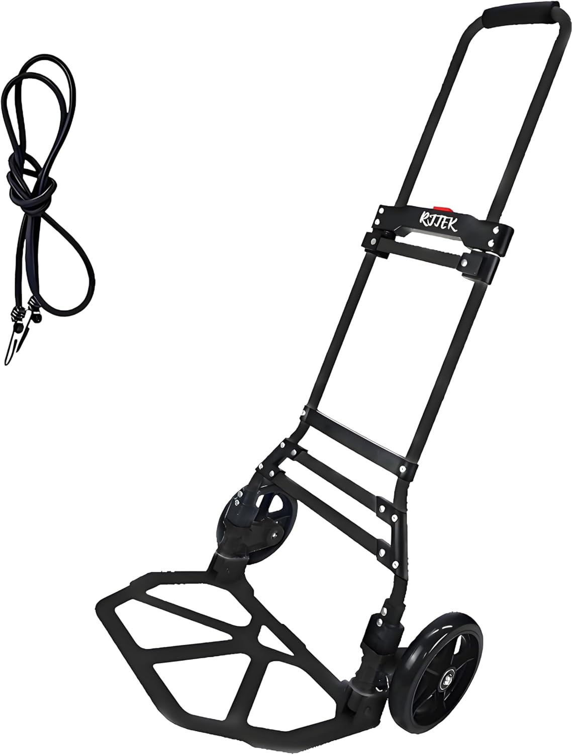 RJTEK Folding Hand Truck & Dolly with 220lb Capacity for Travel