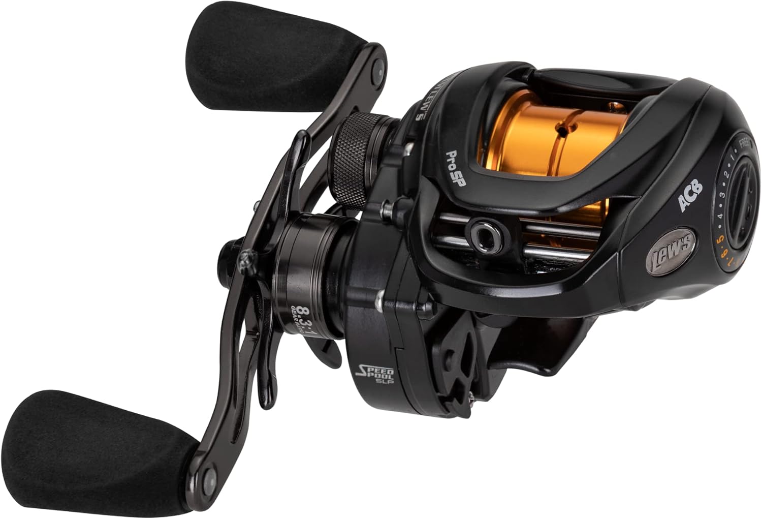 Lew's Pro SP Baitcast Fishing Reel - 8.3:1 Gear Ratio