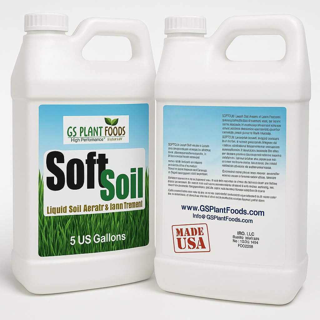 SOFTSOIL Liquid Soil Aerator & Lawn Treatment for Healthy Grass