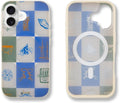 Sonix Case for iPhone 17 Santorini Check - 10ft Drop Tested