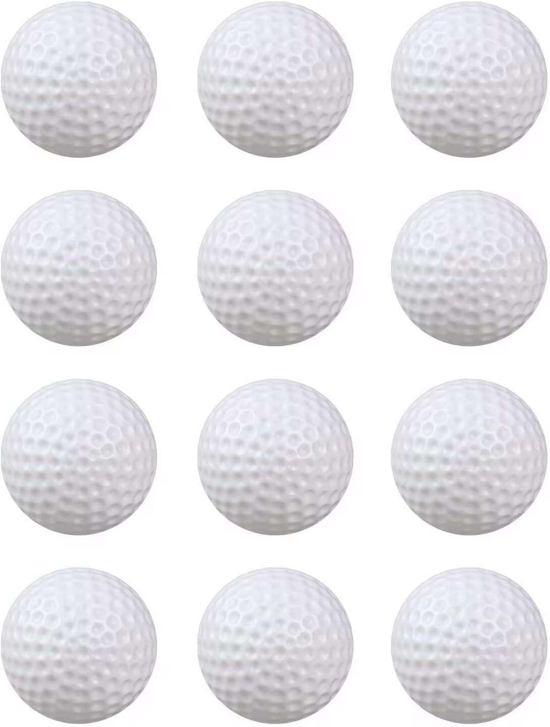 Xwejek 12Pcs Airflow Golf Balls for Precision Practice