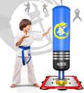 Dripex Freestanding Punching Bag for Kids - 47in Heavy Stand