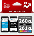 260XL 261XL Replacement for Canon Ink Cartridges - High Yield Pack