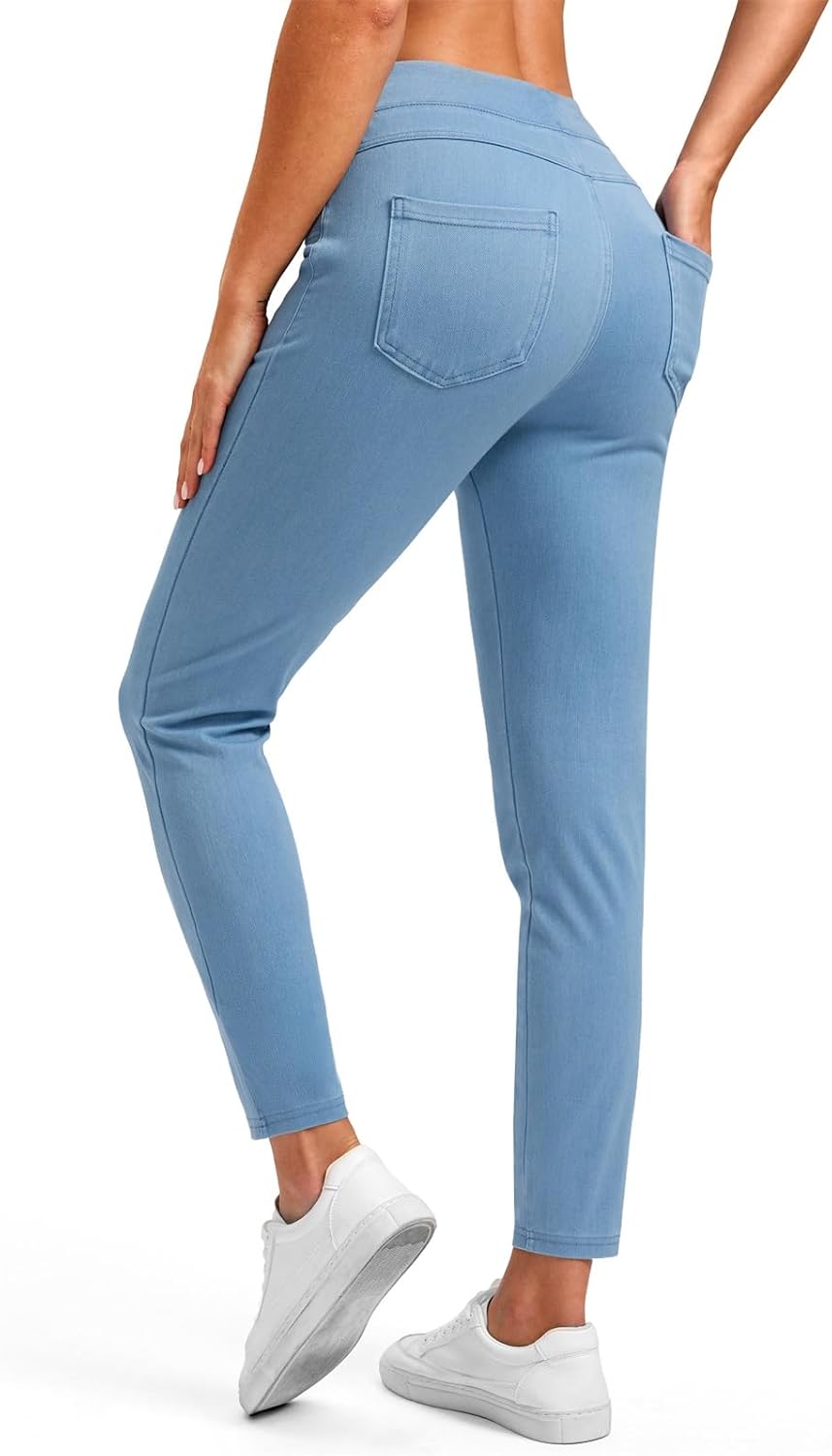 Rammus Jeggings High Waisted Skinny Jean Leggings for Women