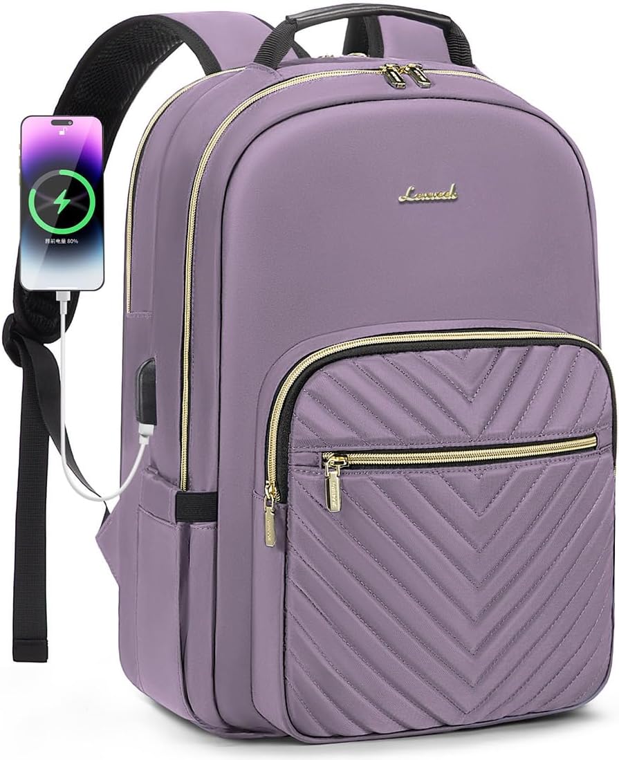 LOVEVOOK Laptop Backpack for Women, Cute Travel Purse