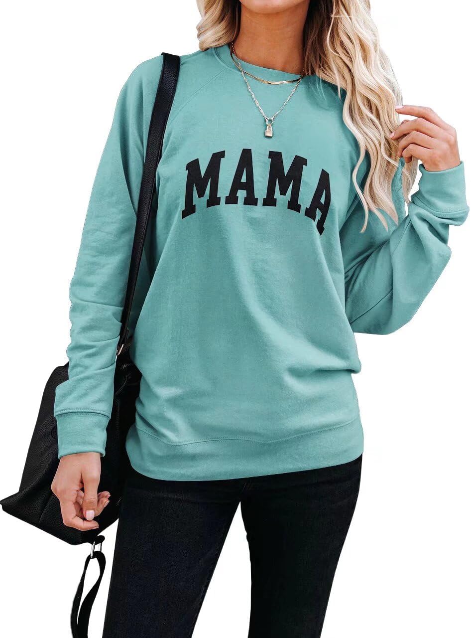LEEDYA Mama Sweatshirt: Comfy & Stylish
