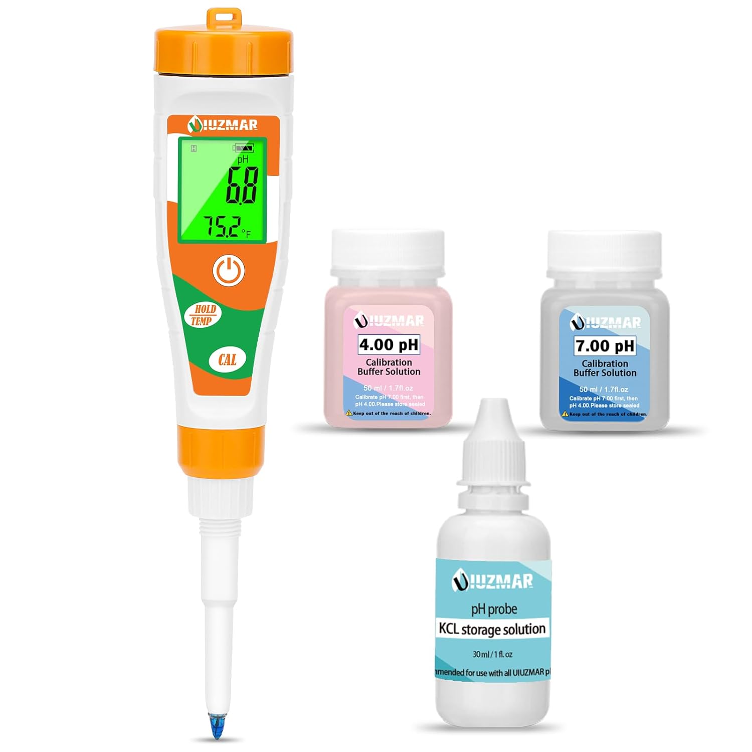 Digital pH Tester for Food and Sourdough Starter Monitoring