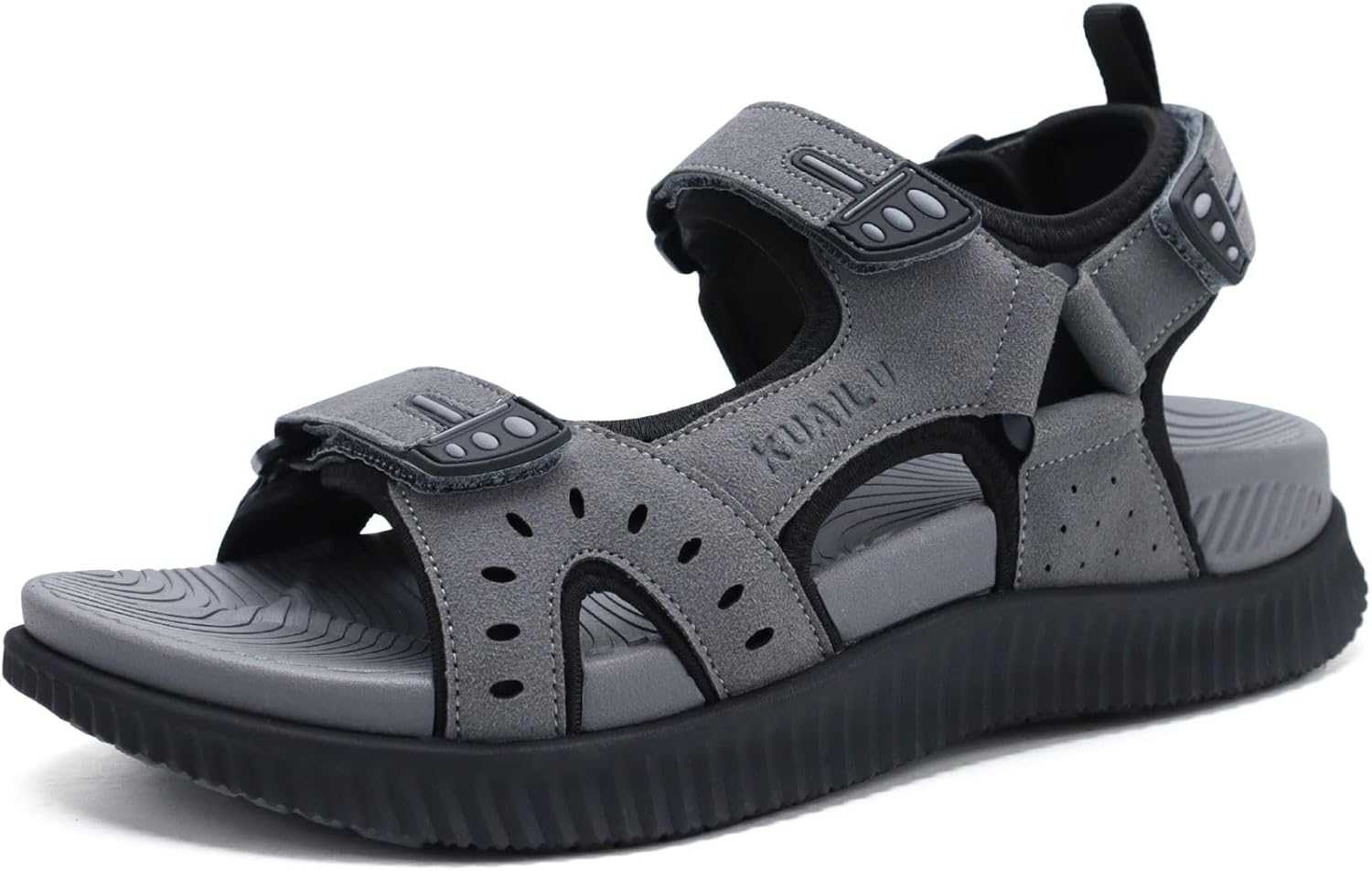 KuaiLu Men's Arch Support Hiking Sandals