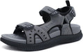 KuaiLu Men's Summer Hiking Sandals With Comfortable Arch Support