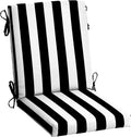 Arden Outdoor Dining Chair Cushion 20 x 20 - Rain-Proof Cabana Stripe