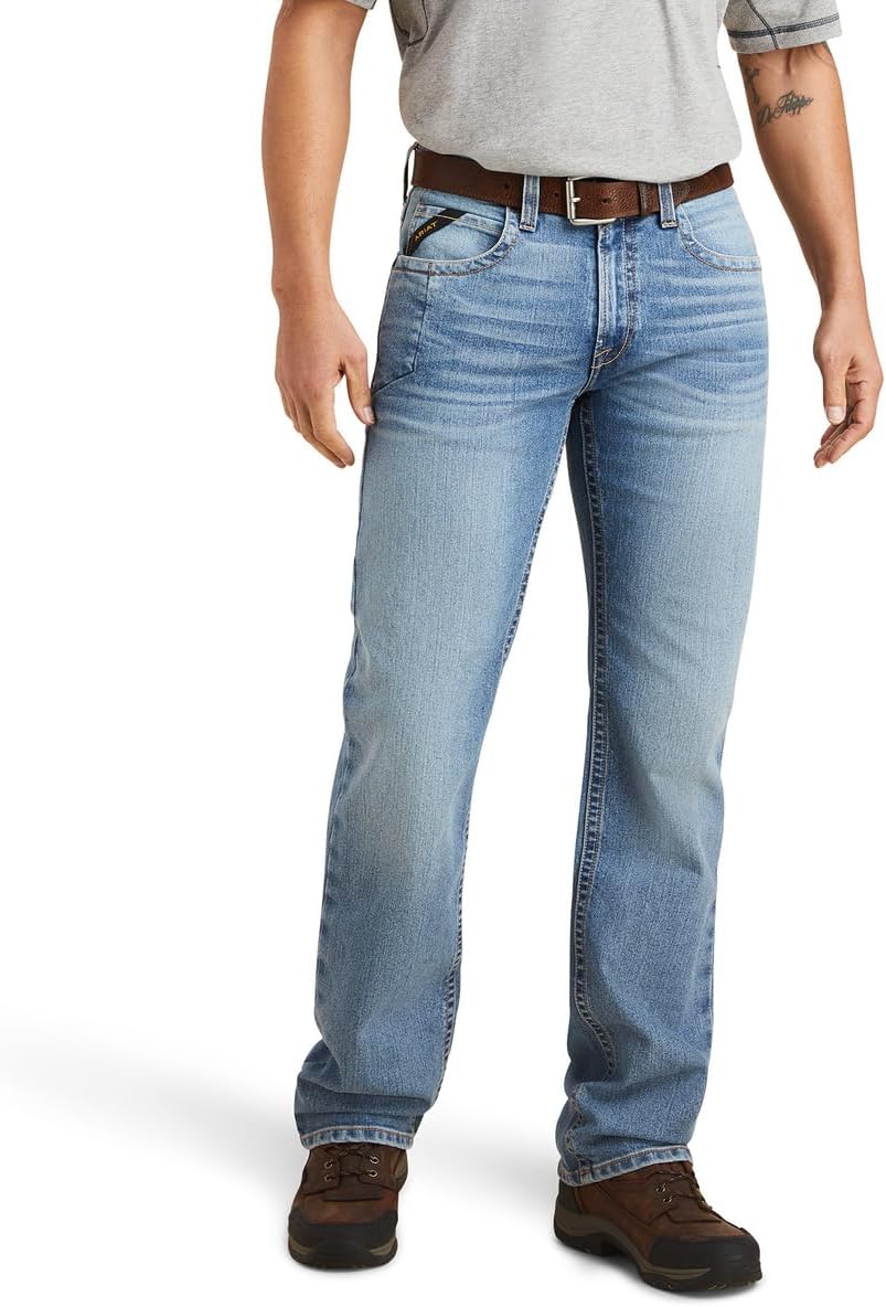 Ariat Men's Rebar M5 DuraStretch Jeans for Ultimate Comfort