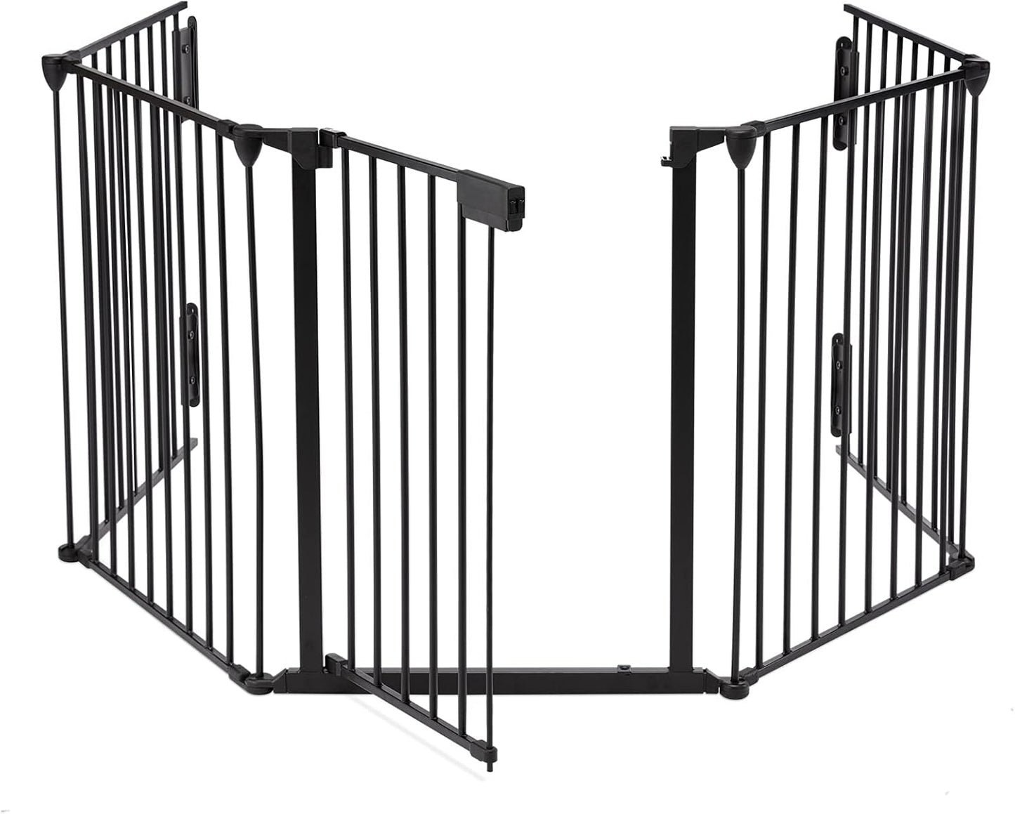 AUXSOUL 118 Wide Baby Gate Metal Safety Playpen for Toddlers