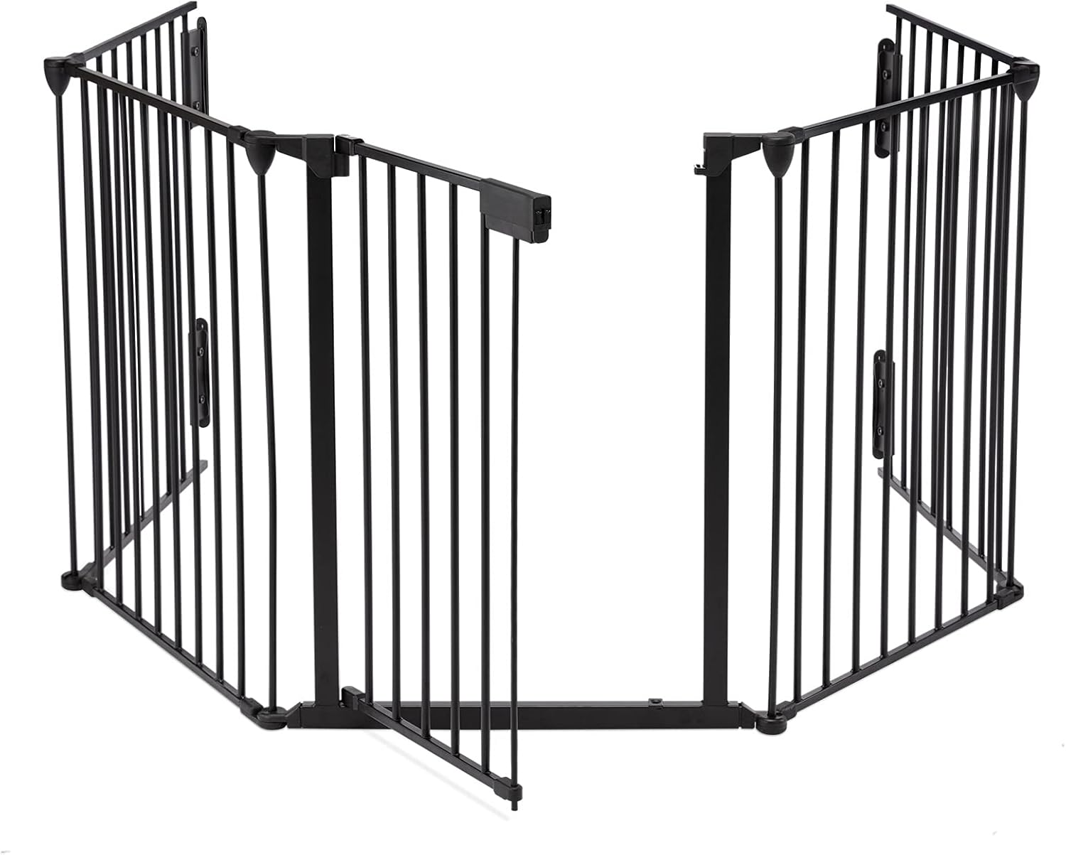 AUXSOUL 118 Wide Baby Gate Metal Safety Playpen for Toddlers
