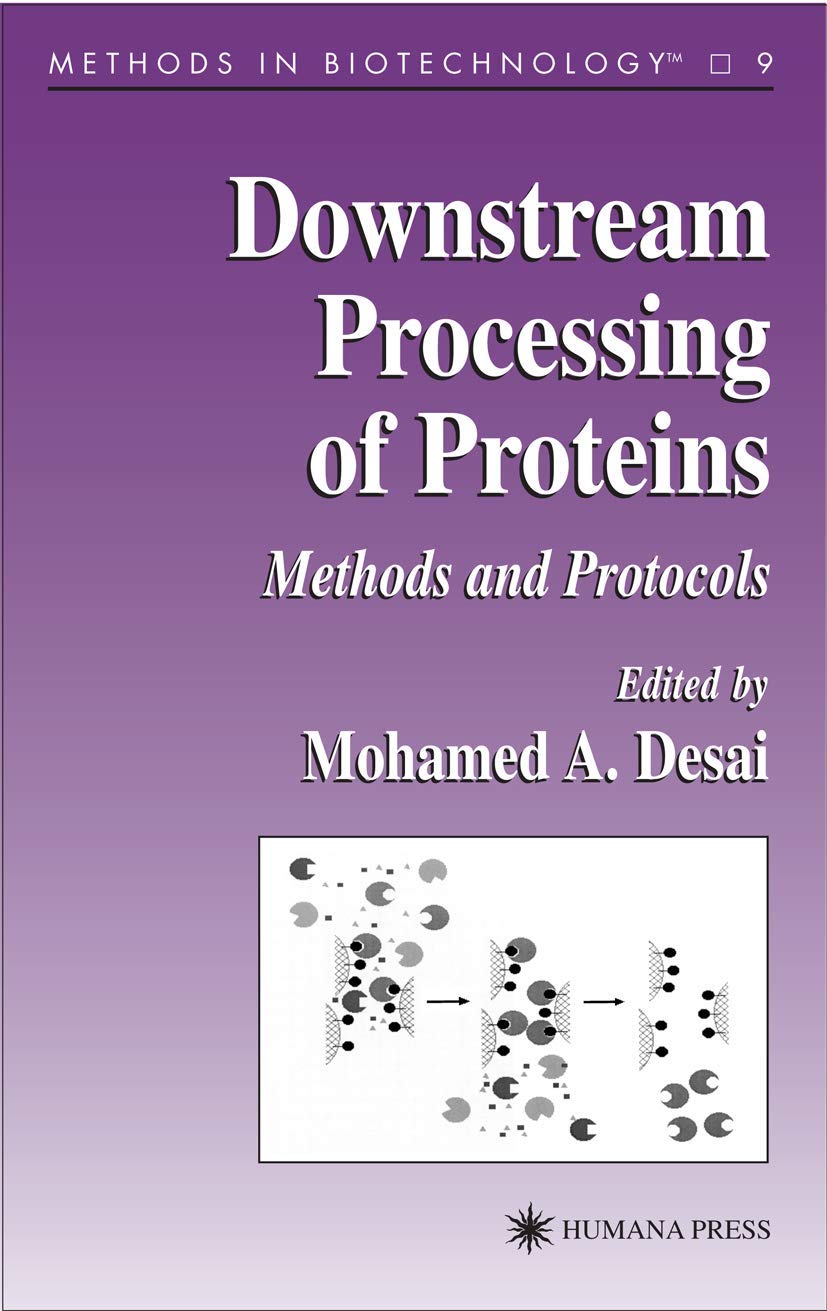 Downstream Processing of Proteins: Methods and Protocols Review