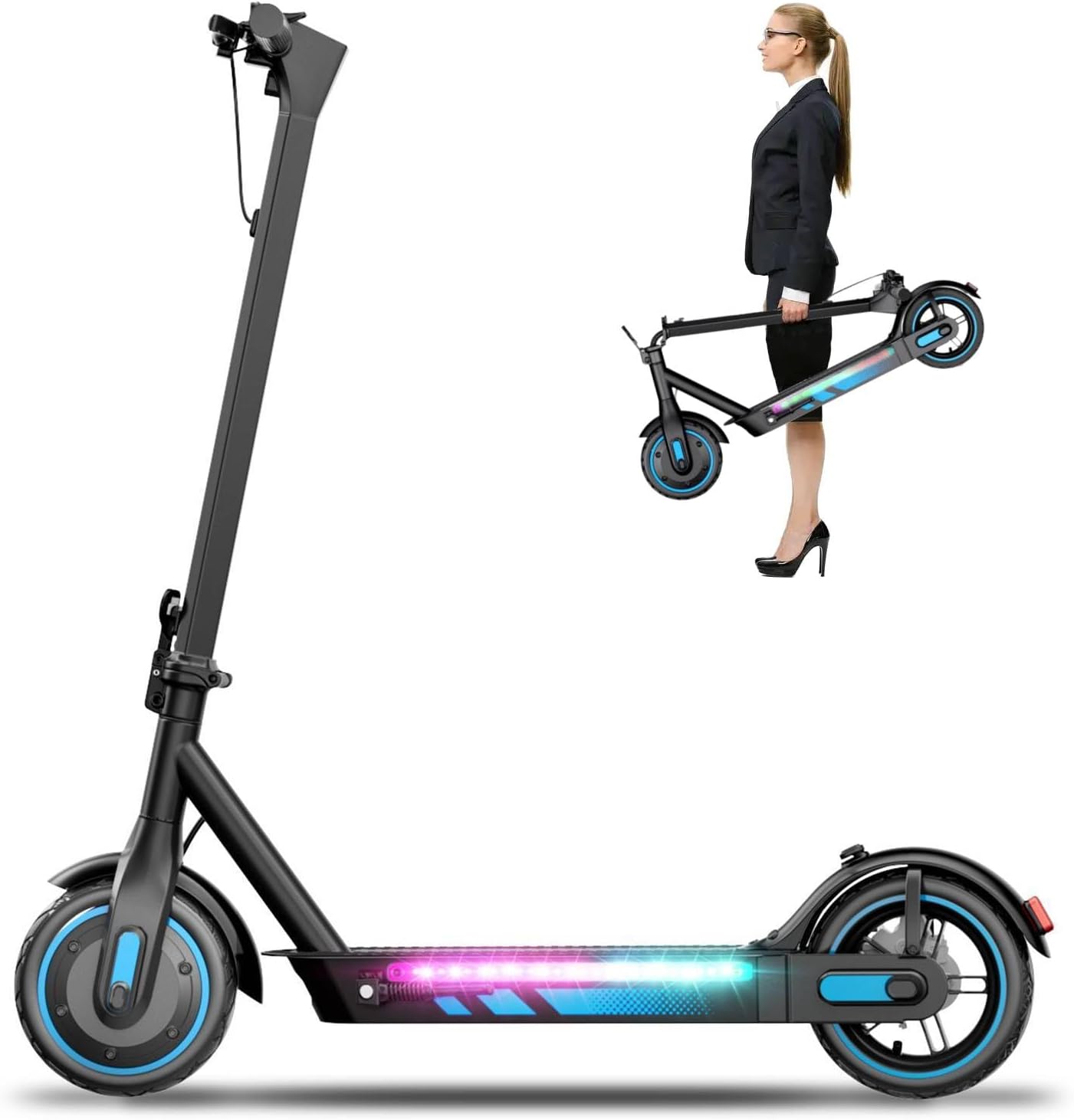 Electric Scooter for Adults with Powerful Motor and Long Range