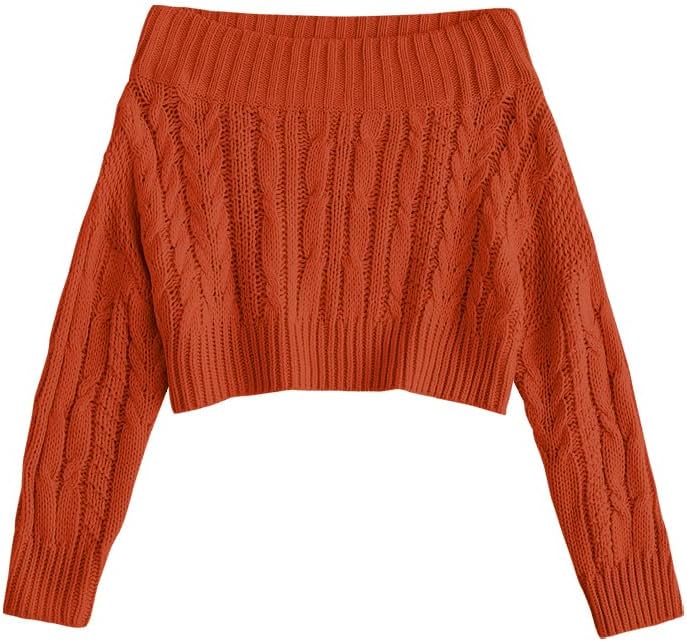 ZAFUL Women V Neck Button Knit Crop Sweater for Style