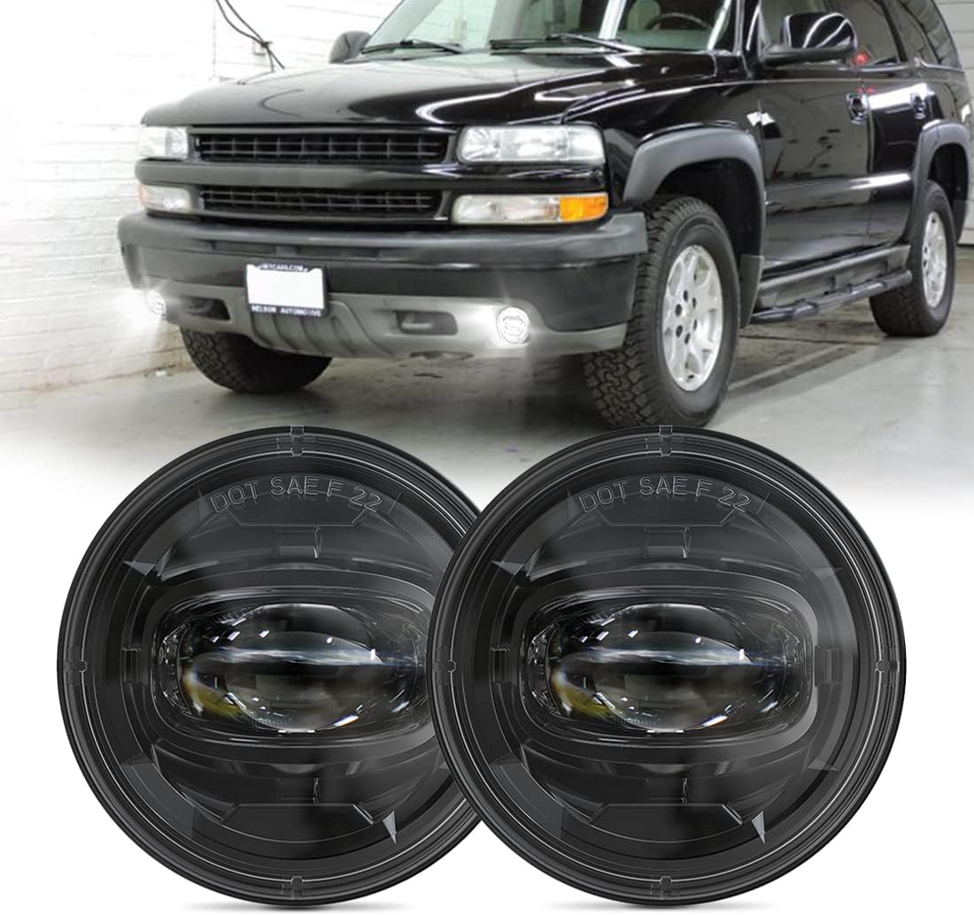 LED Fog Lights Assembly Replacement for Chevy Tahoe and Pontiac