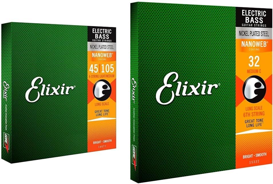 Elixir Strings Nickel Plated Steel Bass Strings Review