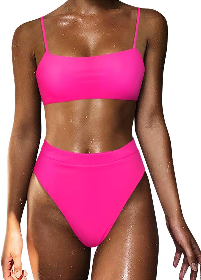 High Waisted Bikini for Women - Sexy Push Up Swimsuits