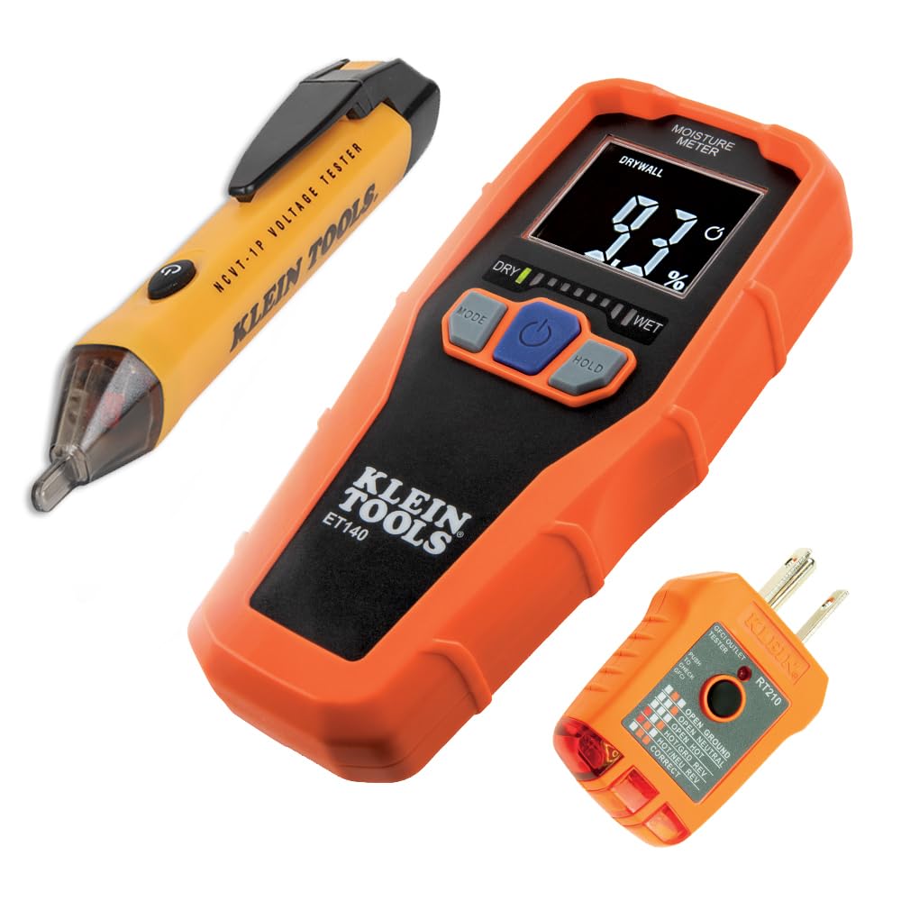 Klein Tools Home Inspector Tool Kit with Digital Moisture Meter