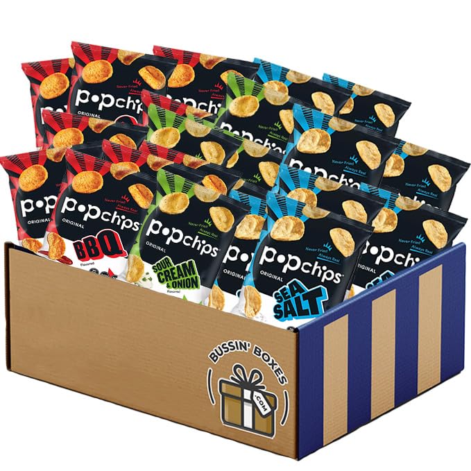 Bulk PopChips Variety Pack - Healthy Snacks for Everyone