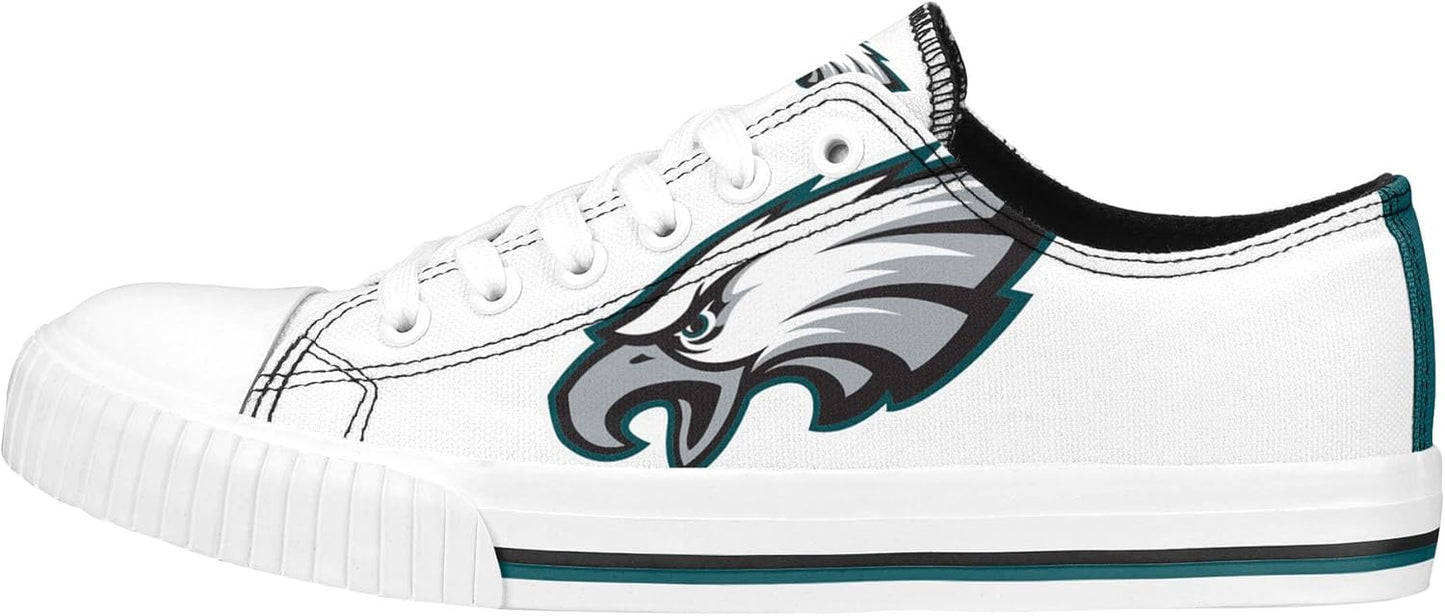 FOCO Women's NFL Ladies Fashion Team Big Logo Sneakers