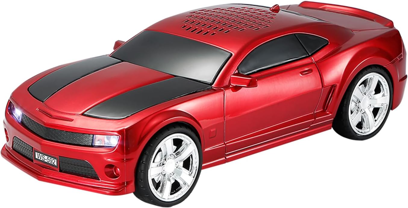 WS-592 Supercar Design Bluetooth Speaker with TWS Stereo
