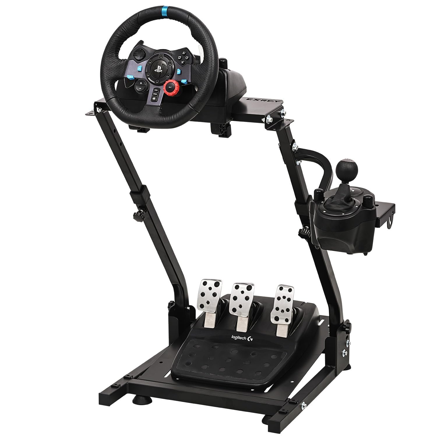 CXRCY Racing Wheel Stand Adjustable & Foldable for Logitech G Series