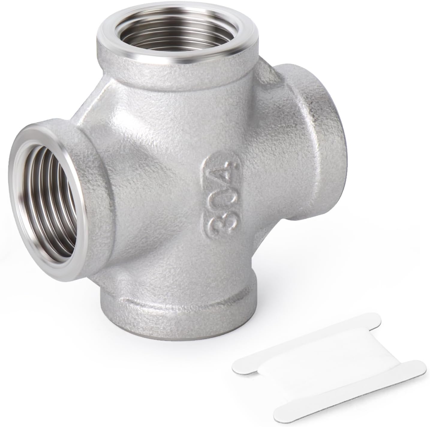 TAISHER 4 Way Stainless Steel Pipe Fittings for Versatile Use