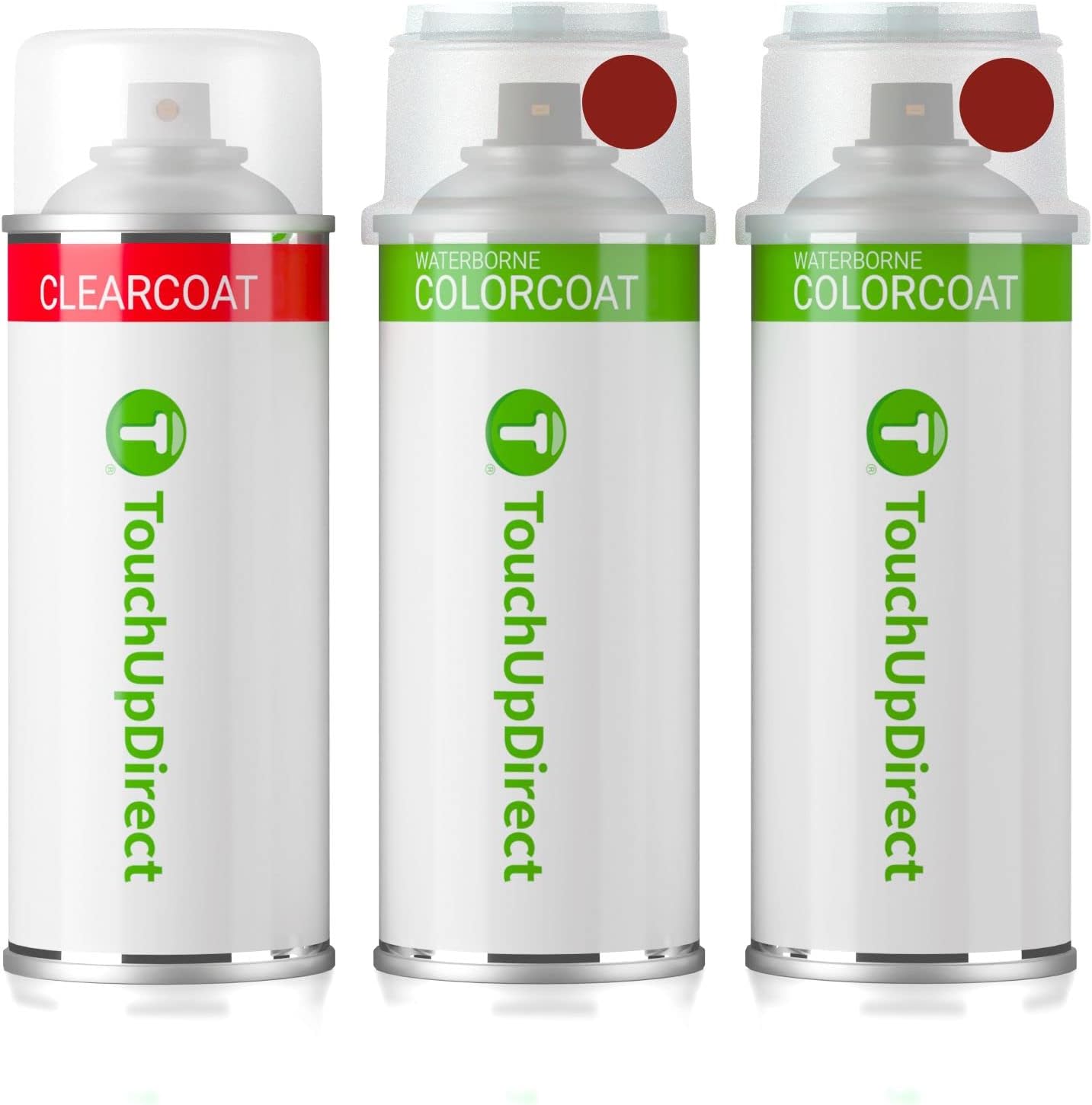 TouchUpDirect Cardinal Red Metallic Tricoat Car Touch Up Paint