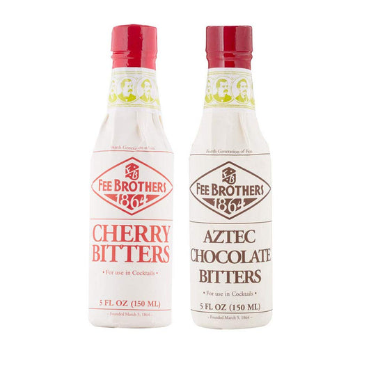 Fee Brothers Aztec Chocolate & Cherry Bitters - 5 oz x 2