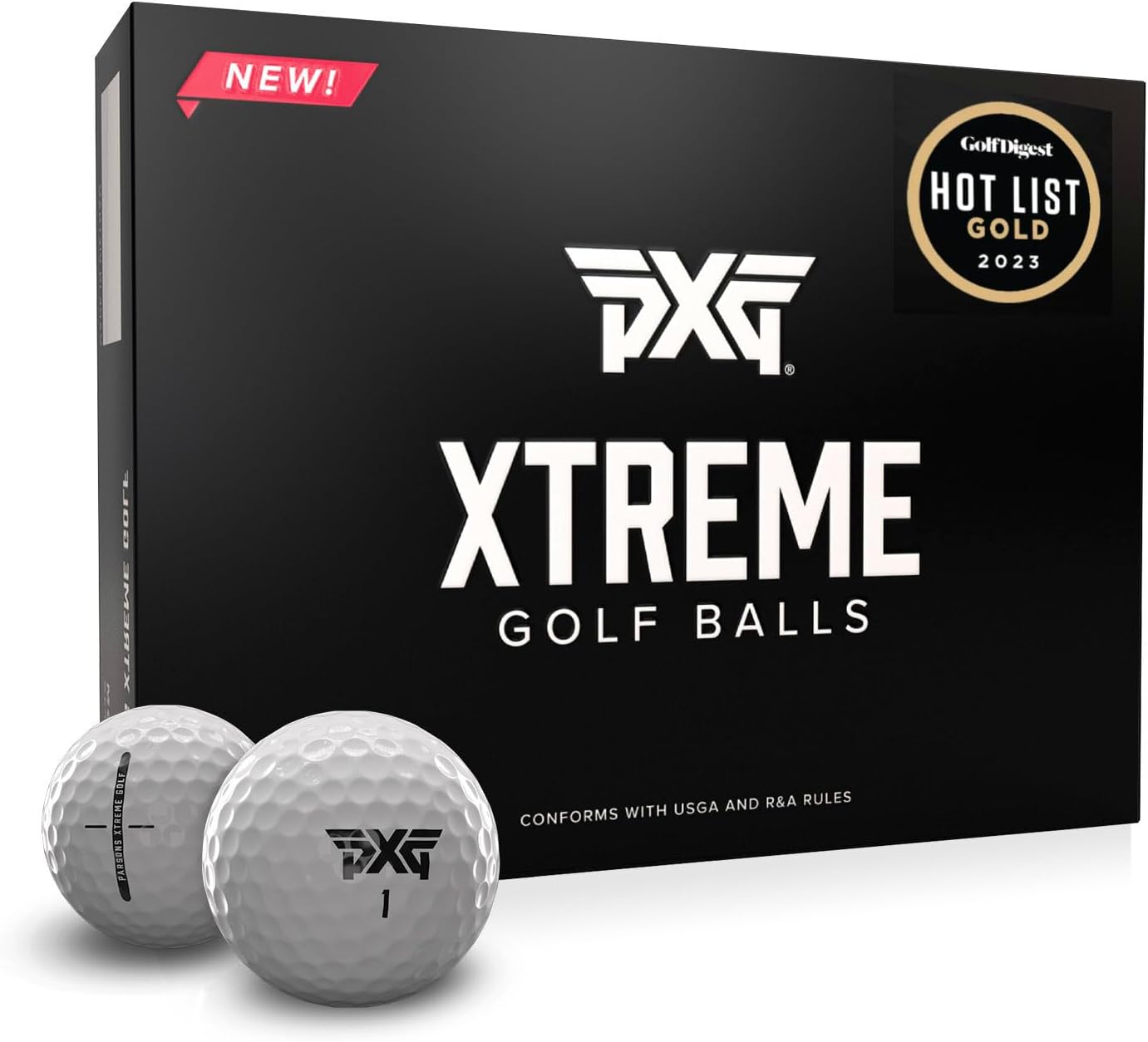 PXG Xtreme Golf Balls - Ultimate Distance & Control - 12-Pack