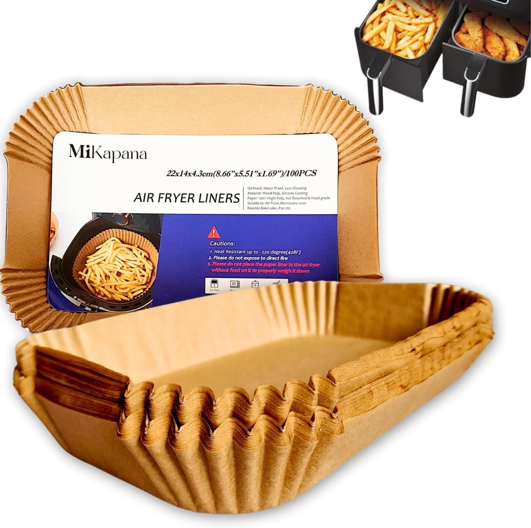Oilproof Air Fryer Liners for Ninja DZ201 - 100 Pcs