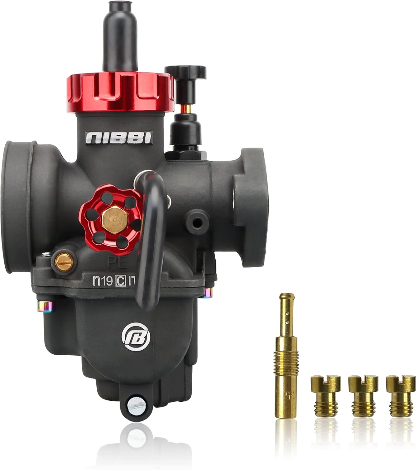 NIBBI Carburetor PE19mm for 110cc 125cc Motorcycle Engines