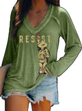 National Parks Service V Neck for Protection
