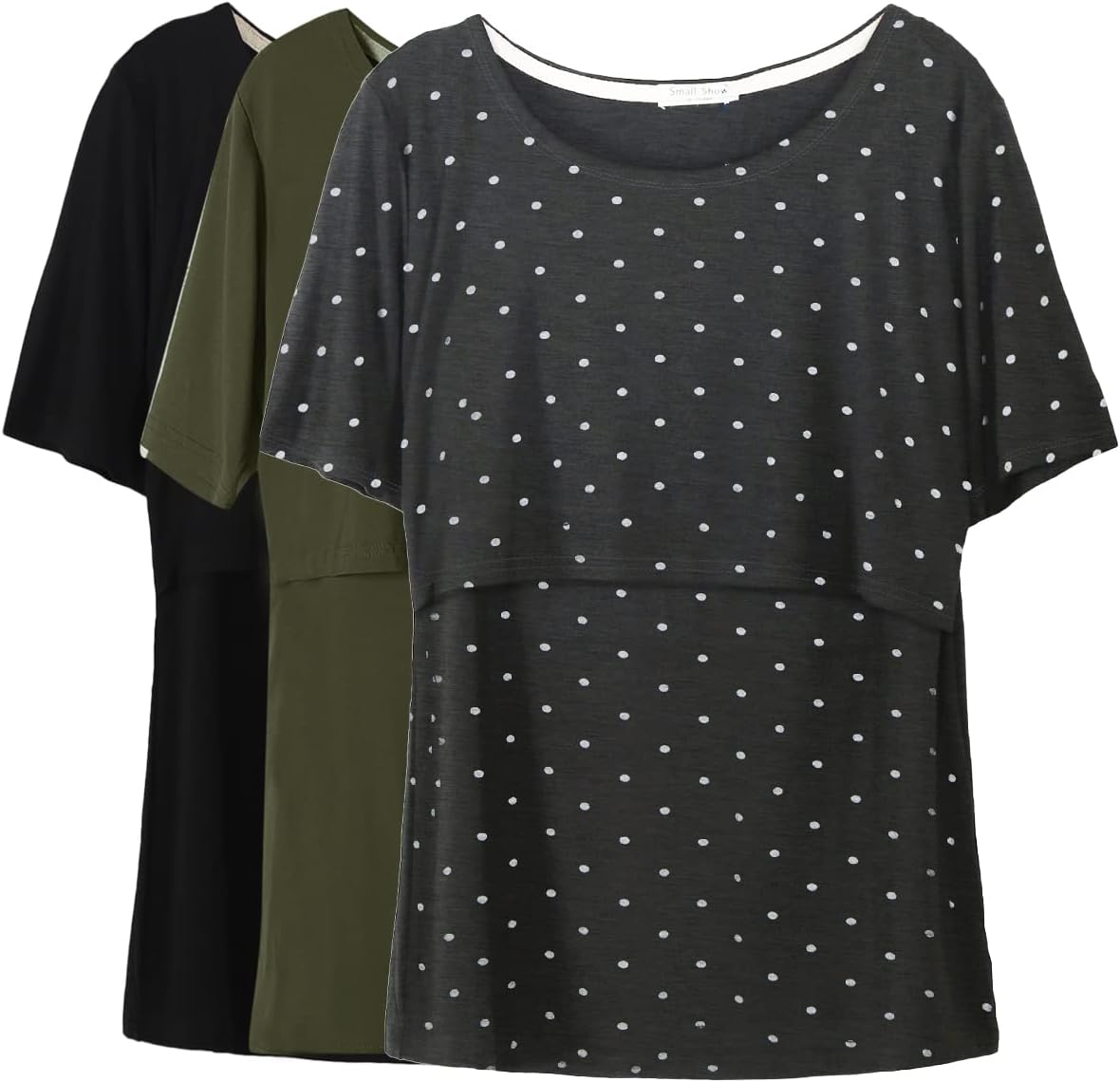 Smallshow Women's Maternity Nursing Tops for Comfortable Feeding