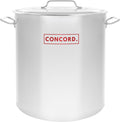 Concord 30 Quart Stainless Steel Stock Pot Cookware - Heavy Duty