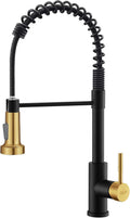 GIMILI Kitchen Faucet with Pull Down Sprayer - Versatile Single-Hole