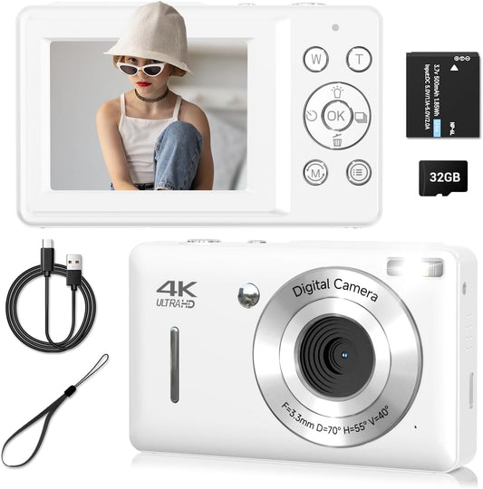 Stunning 1080P Vintage Kids Camera with 16X Zoom - Gtonster