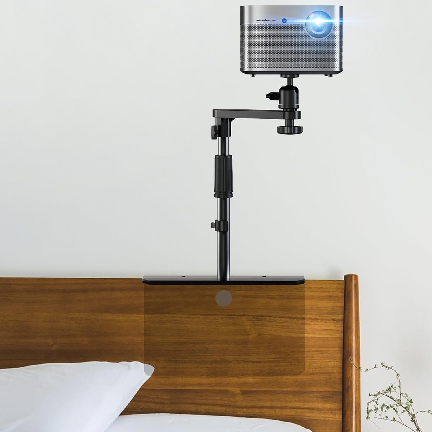 Adjustable 360 Projector Stand for Bed