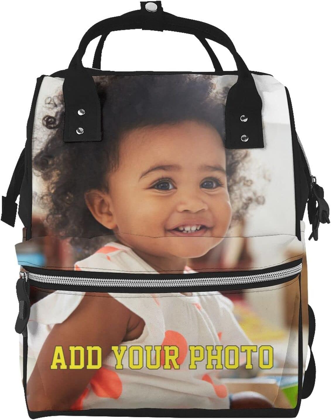 Personalized Diaper Bag Custom Backpack for Moms on the Go
