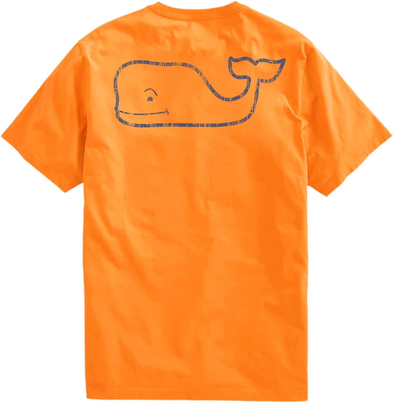 Vintage Whale Pocket Tee for Men - Classic Short-Sleeve Style