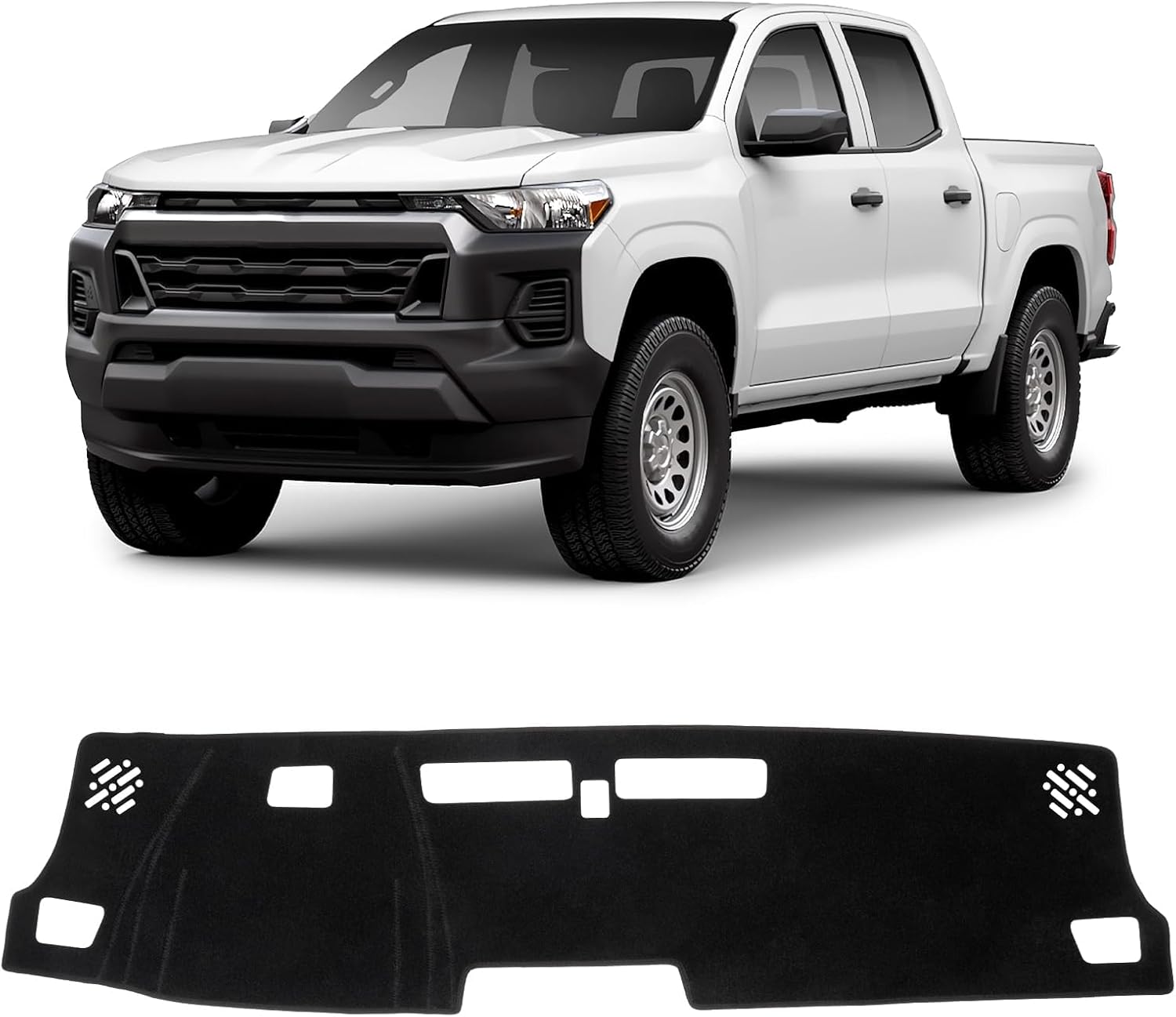 KUST Car Dash Cover for Chevy Colorado 2023-2026 Custom Fit
