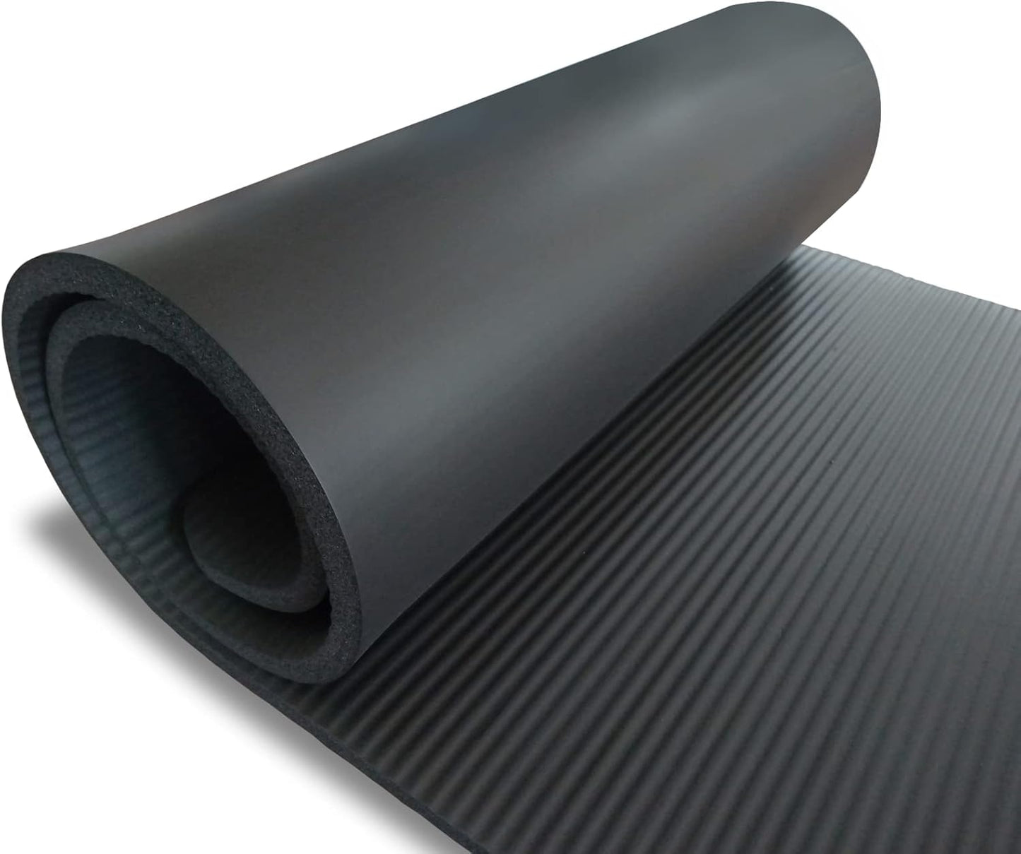 YAMAZEN 72X24 Yoga Mat | Extra Thick for Ultimate Comfort | All Purpose with Strap